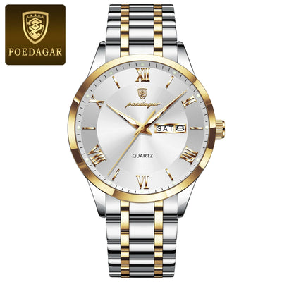 Kristall-Elegance Herrenuhr